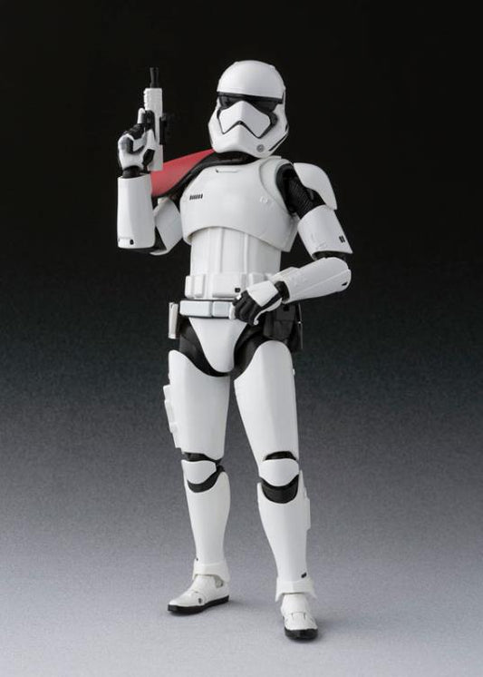 Pedido Figura First Order Stormtrooper - Star Wars: The Last Jedi - S.H.Figuarts marca Bandai Spirits escala pequeña 1/12