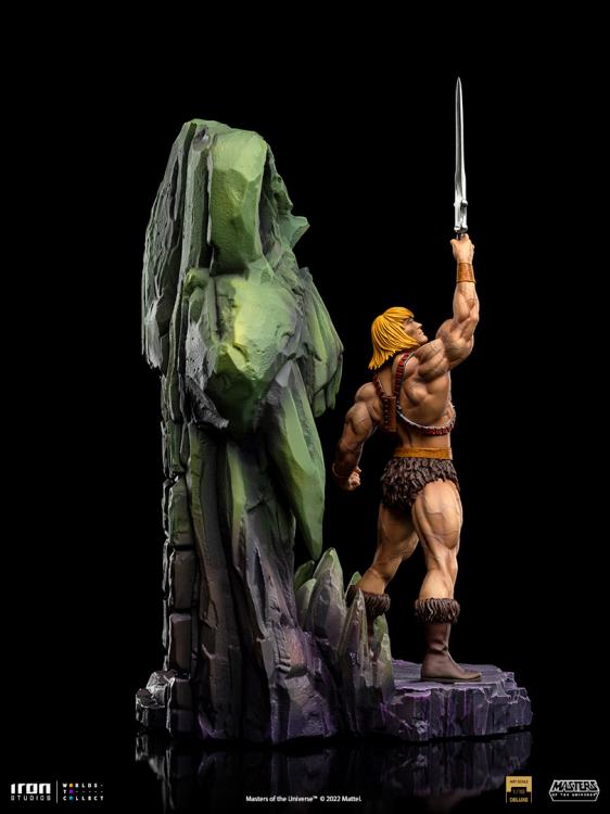 Pedido Estatua He-Man Deluxe - Masters of the Universe - marca Iron Studios escala de arte 1/10