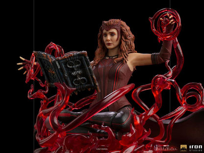 Pedido Estatua Scarlet Witch Deluxe - WandaVision marca Iron Studios escala de arte 1/10
