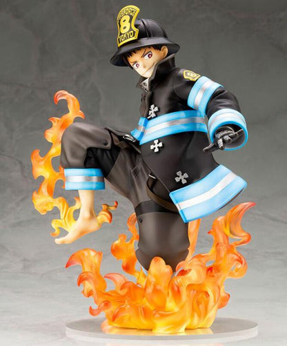 Pedido Estatua Shinra Kusakabe (con bono) - Fire Force - ArtFX J marca Kotobukiya escala 1/8
