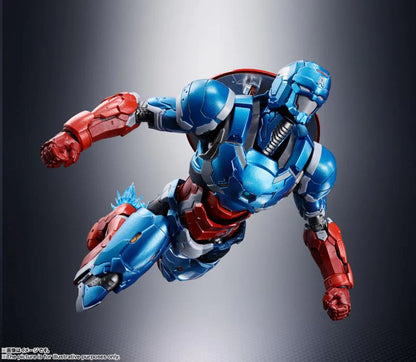 Pedido Figura Tech-On Captain America - Tech-On Avengers - S.H.Figuarts marca Bandai Spirits escala pequeña 1/12