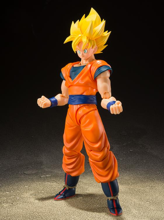 Pedido Figura Super Saiyan Goku Full Power - Dragon Ball Z - S.H.Figuarts marca Bandai Spirits escala pequeña 1/12