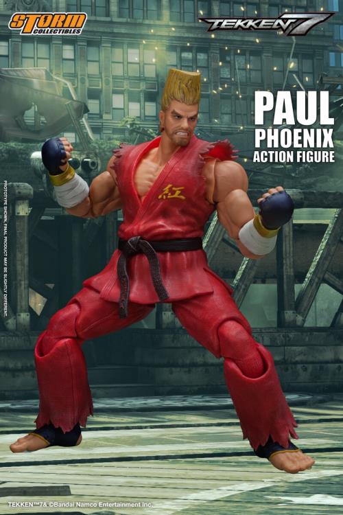 Pedido Figura Paul Phoenix - Tekken 7 marca Storm Collectibles escala pequeña 1/12