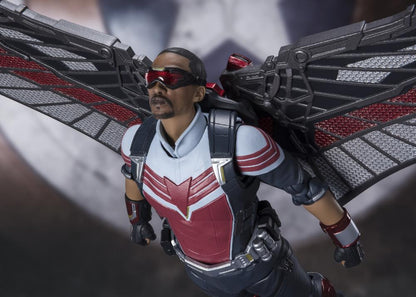 Pedido Figura The Falcon - The Falcon and the Winter Soldier - S.H.Figuarts marca Bandai Spirits escala pequeña 1/12