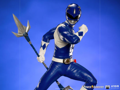 Pedido Estatua Blue Ranger - Mighty Morphin Power Rangers - Battle Diorama Series (BDS) - marca Iron Studios escala de arte 1/10
