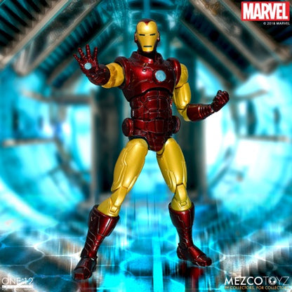 Pedido Figura Iron Man - Marvel - One:12 Collective marca Mezco Toyz escala pequeña 1/12