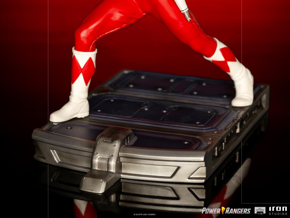 Pedido Estatua Red Ranger - Mighty Morphin Power Rangers - Battle Diorama Series (BDS) - marca Iron Studios escala de arte 1/10