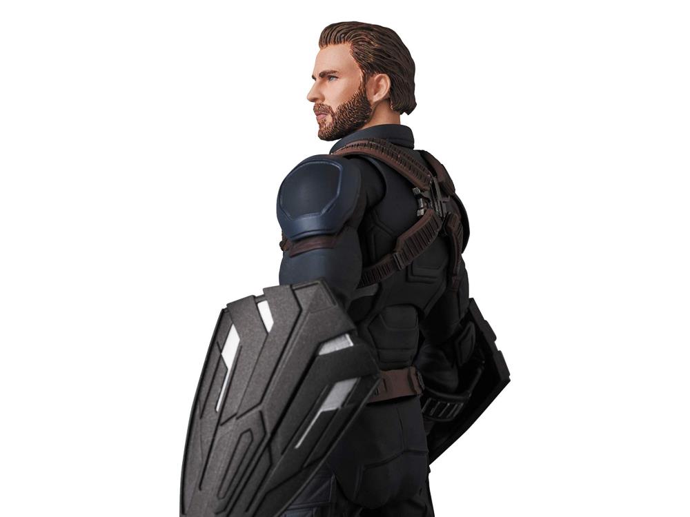 Pedido Figura Captain America - Avengers: Infinity War - MAFEX marca Medicom Toy No.122 escala pequeña 1/12