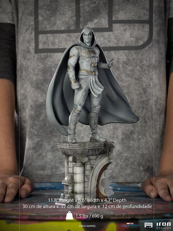 Pedido Estatua Moon Knight - Marvel - marca Iron Studios escala de arte 1/10