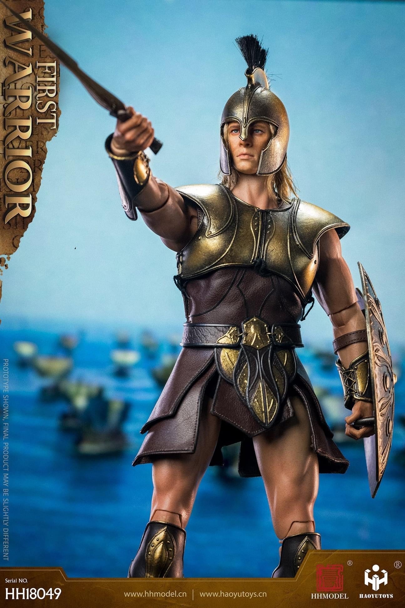 Pedido Figura First Greek Warrior (Clean version) marca HaoyuToys HH18049 escala 1/6