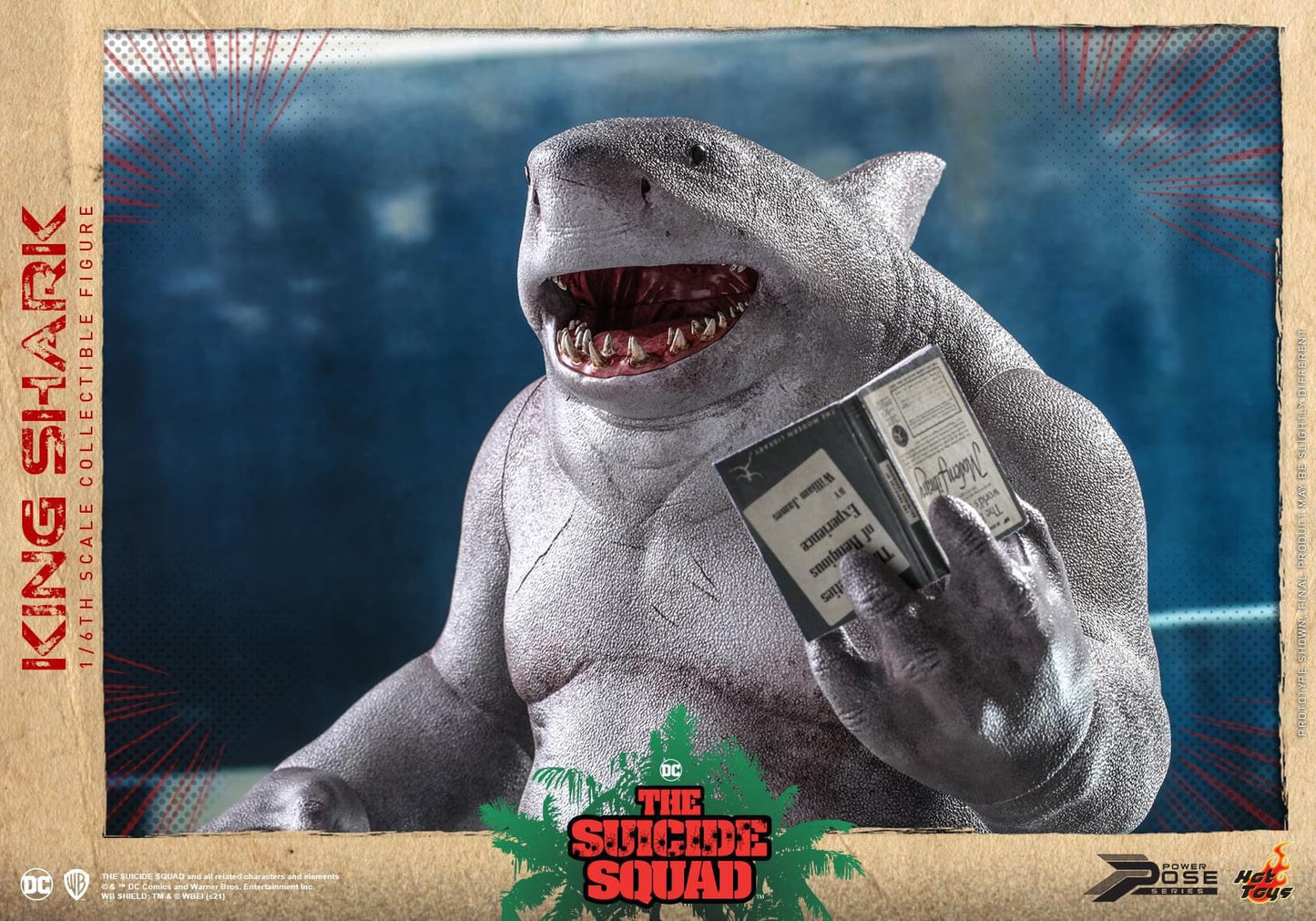 [EN STOCK] Figura King Shark - The Suicide Squad marca Hot Toys PPS006 escala 1/6