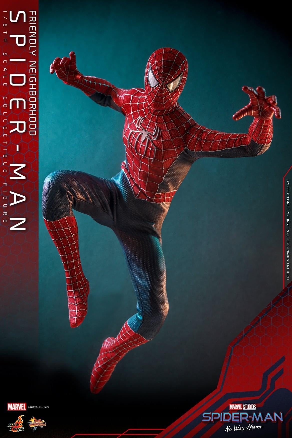 Preventa Figura Friendly Neighborhood Spider-Man - No Way Home marca Hot Toys MMS661 escala 1/6