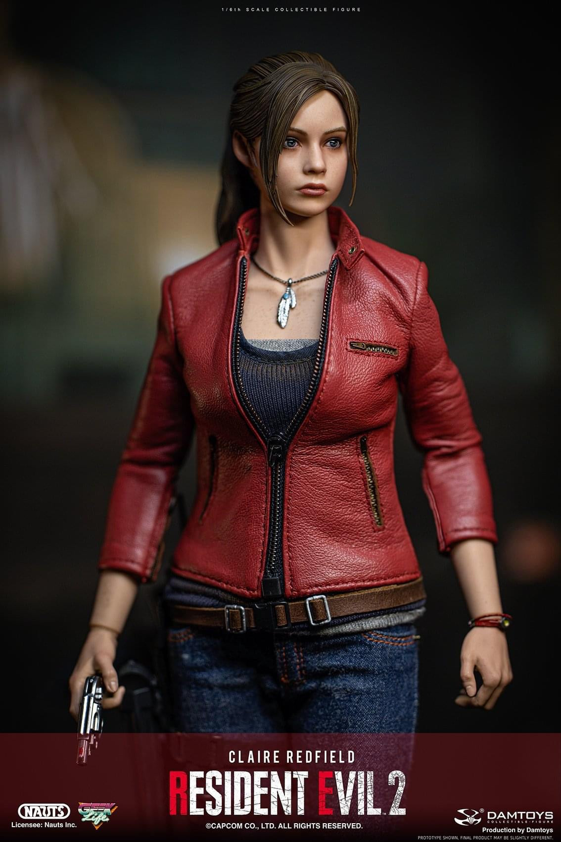 Segundo Pago Figura Claire Redfield - Resident Evil 2 marca Damtoys DMS031 escala 1/6