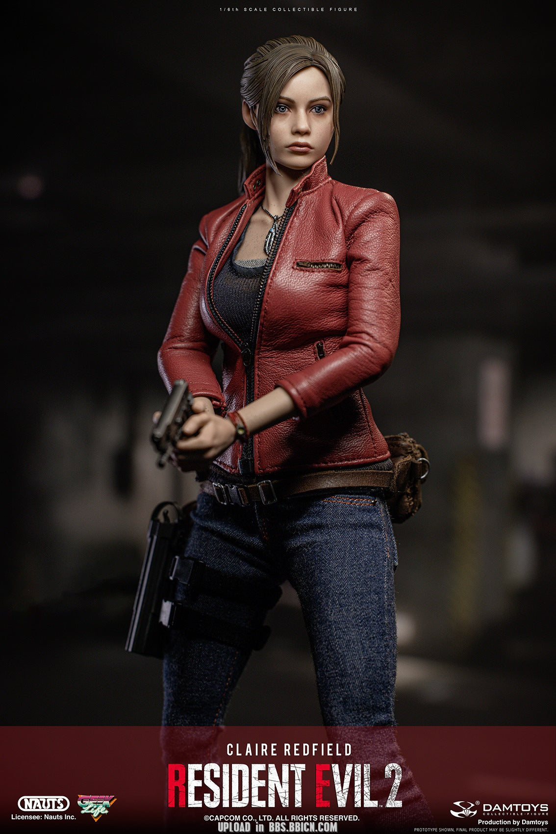 Segundo Pago Figura Claire Redfield - Resident Evil 2 marca Damtoys DMS031 escala 1/6