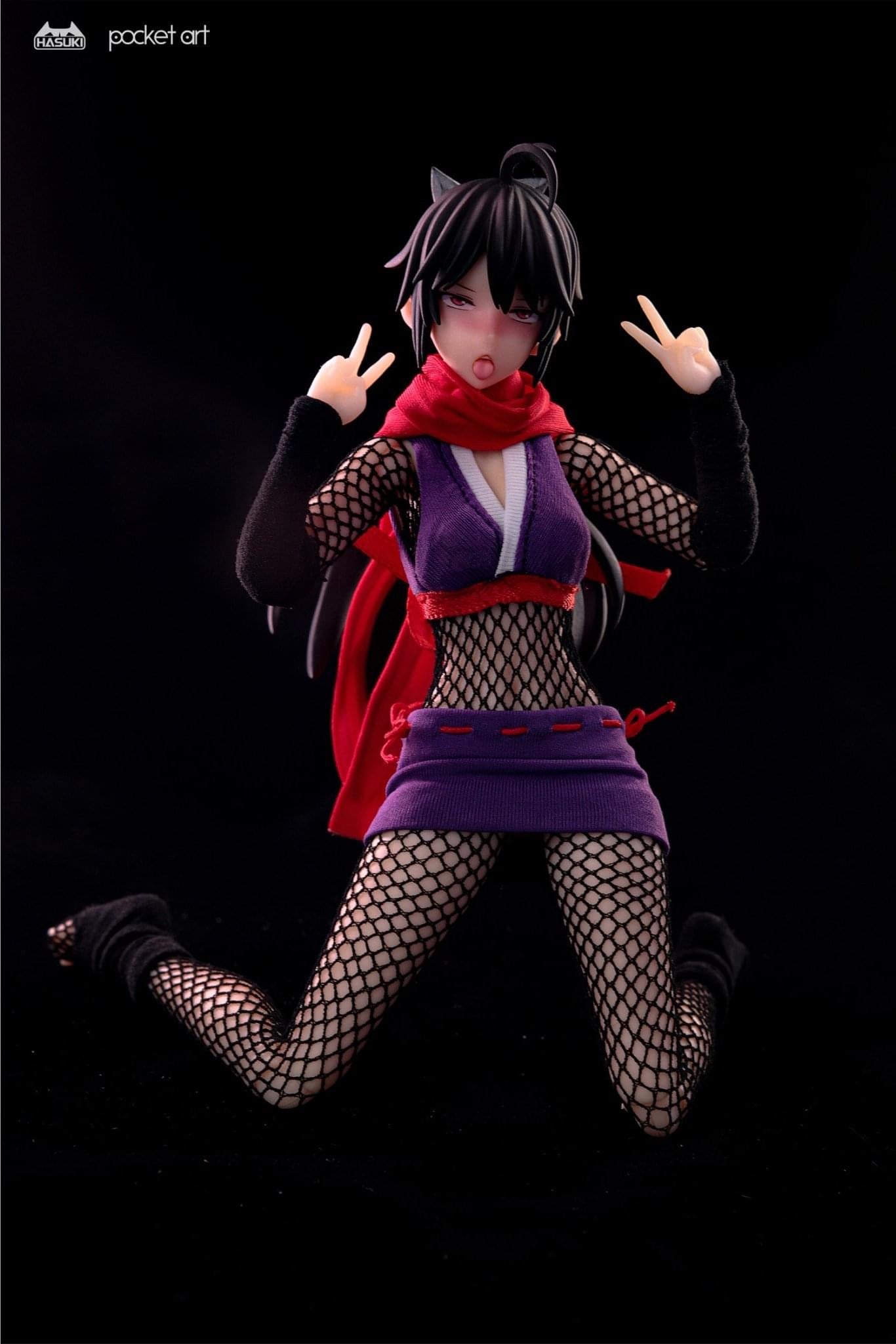 Pedido Figura Female Ninja Hagi marca HASUKI PA002 escala pequeña 1/12