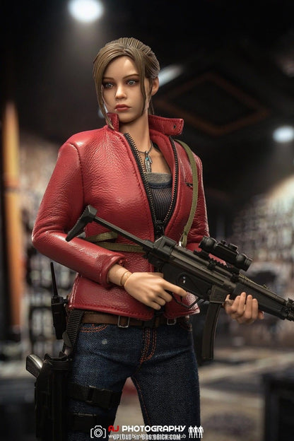 Segundo Pago Figura Claire Redfield - Resident Evil 2 marca Damtoys DMS031 escala 1/6