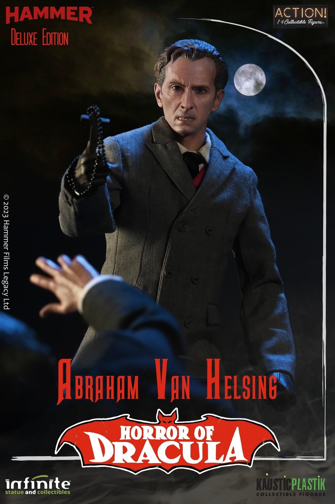 Preventa Figura Van Helsing (2 versiones) - Horror of Dracula marca Kaustic Plastik 91438-39 escala 1/6