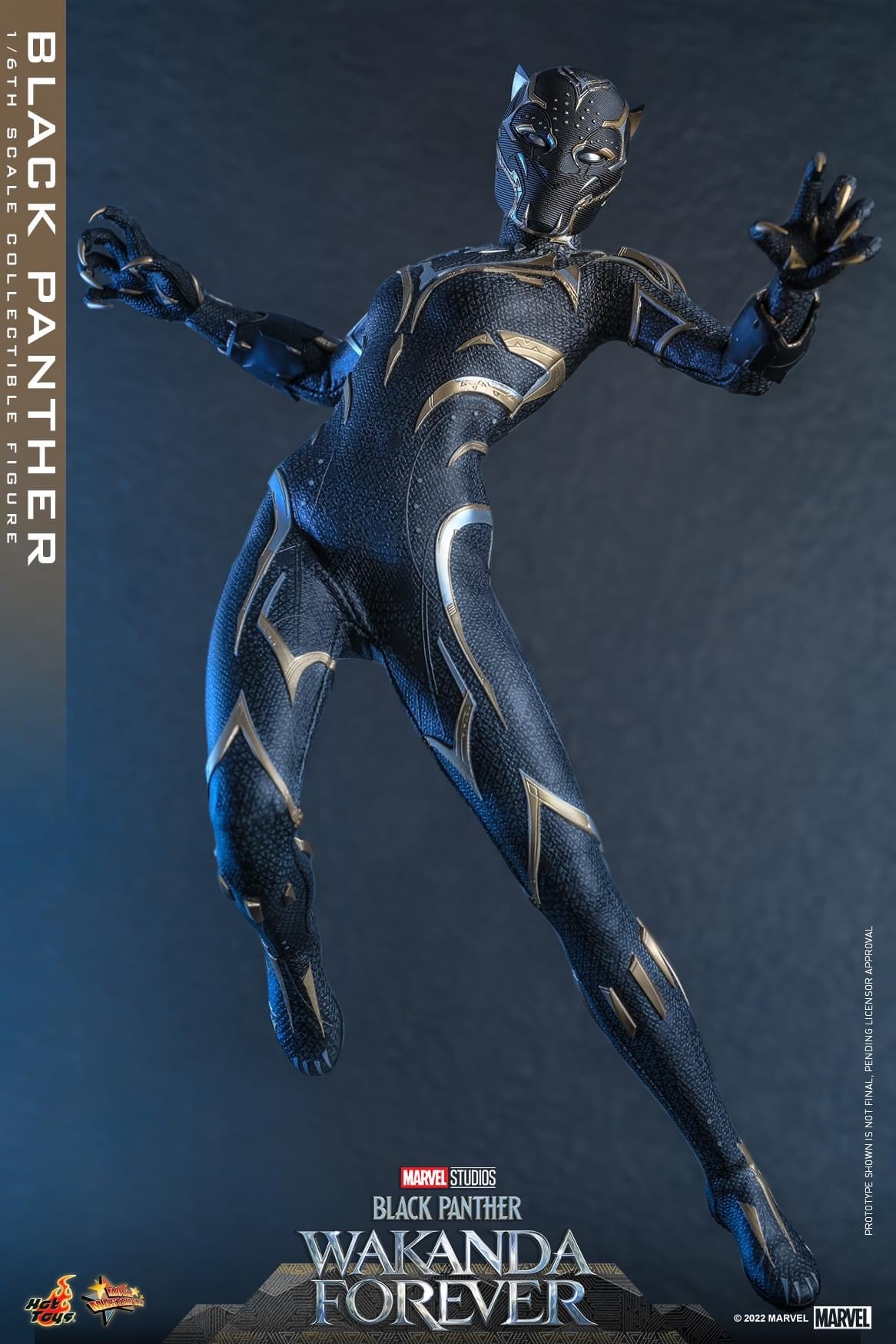 Preventa Figura Black Panther - Wakanda Forever marca Hot Toys MMS675 escala 1/6
