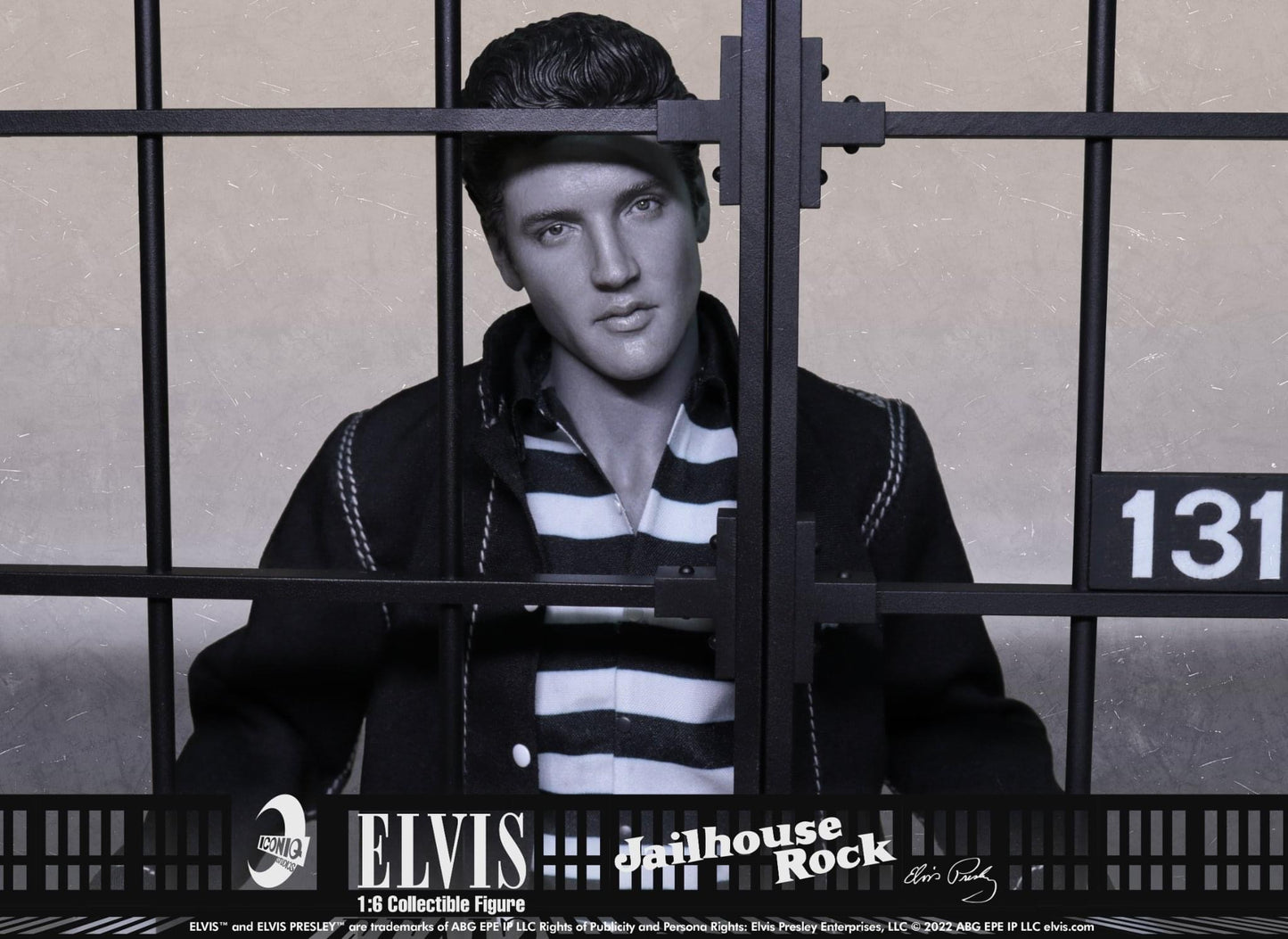 Preventa Figura Elvis Presley (Jailhouse Rock Edition) marca ICONIQ Studios IQLS03 escala 1/6