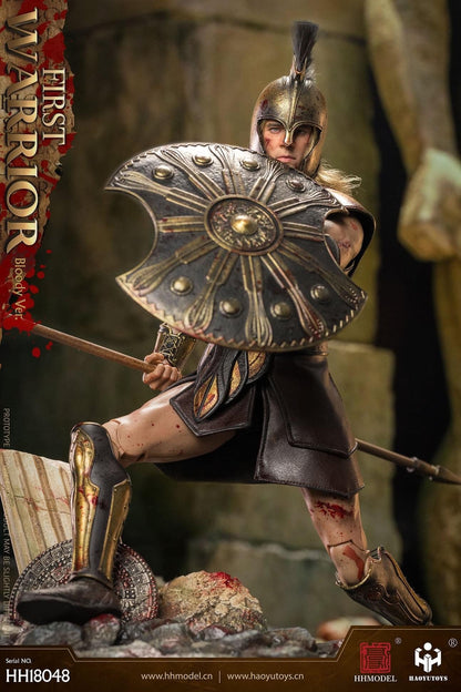 Pedido Figura First Greek Warrior (Bloody version) marca HaoyuToys HH18048 escala 1/6