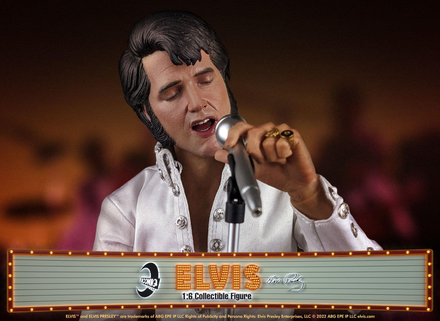 Preventa Figura Elvis Presley (Vegas Edition) marca ICONIQ Studios IQLS02 escala 1/6