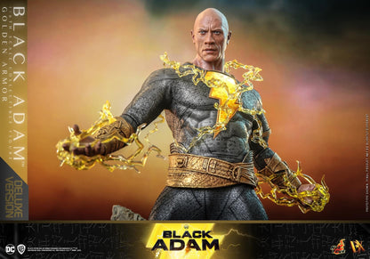 Preventa Figura Black Adam (Golden Armor) marca Hot Toys DX31 escala 1/6