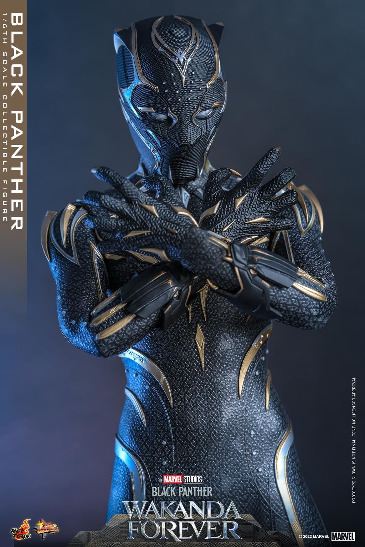 Preventa Figura Black Panther - Wakanda Forever marca Hot Toys MMS675 escala 1/6