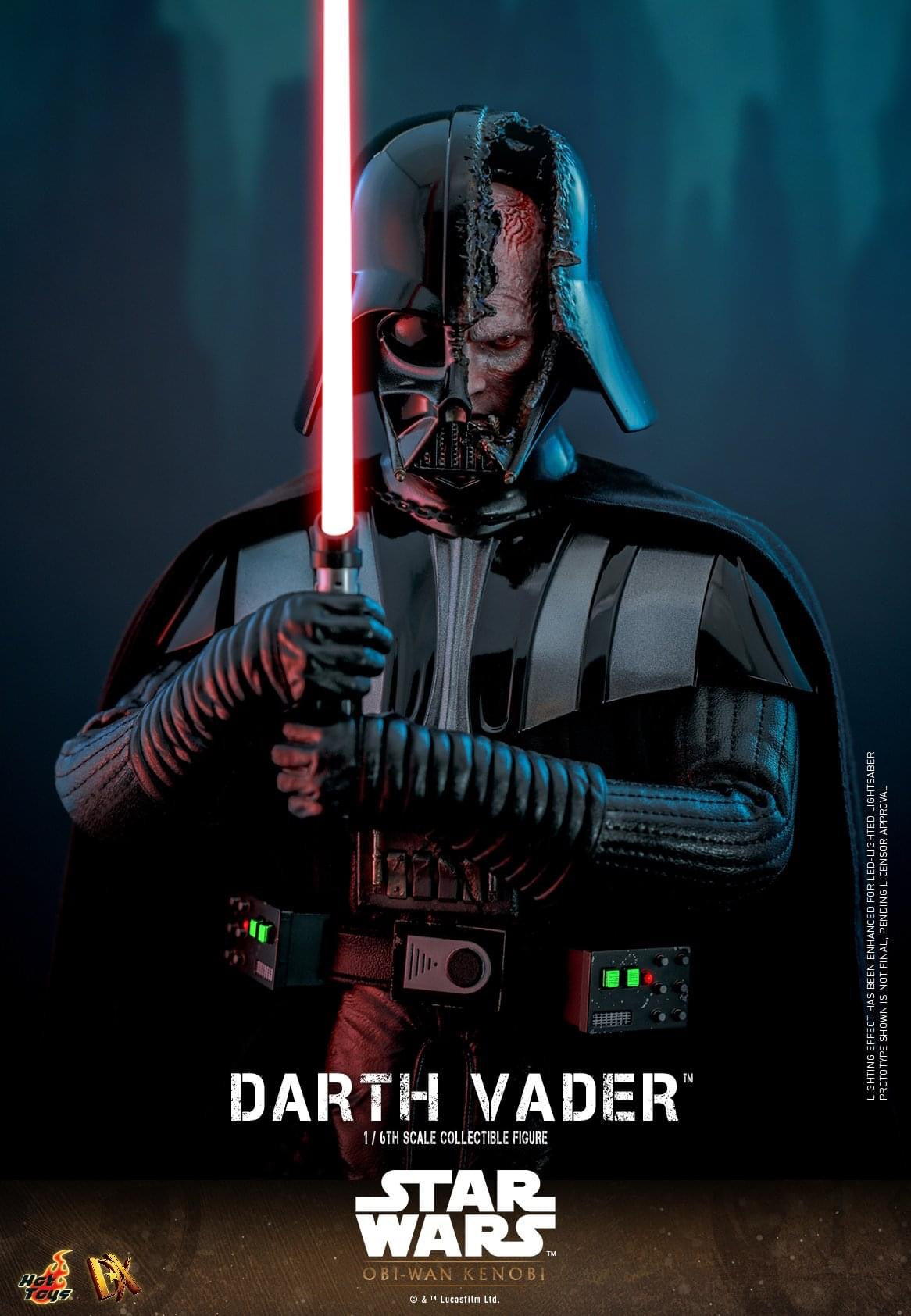 Preventa Figura Darth Vader - Star Wars™: Obi-Wan Kenobi Series marca Hot Toys DX27 escala 1/6