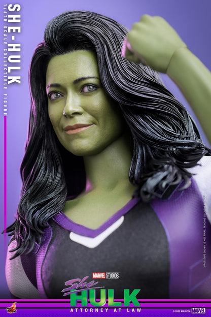 Preventa Figura She-Hulk marca Hot Toys TMS093 escala 1/6