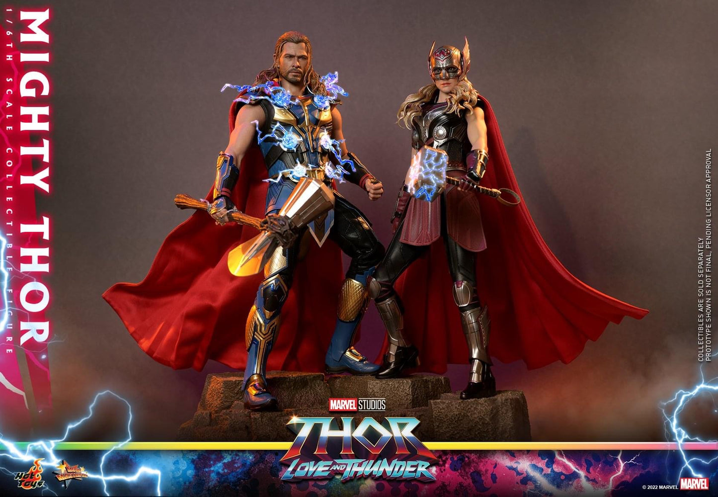 Preventa Figura Mighty Thor - Thor: Love and Thunder marca Hot Toys MMS663 escala 1/6