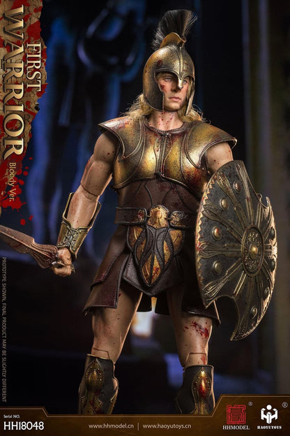 Pedido Figura First Greek Warrior (Bloody version) marca HaoyuToys HH18048 escala 1/6