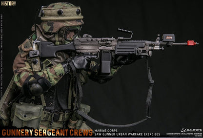 Pedido Figura Gunnery Sergeant Crews - USMC Urban Warfare marca Damtoys 78082 escala 1/6 (BACK ORDER)