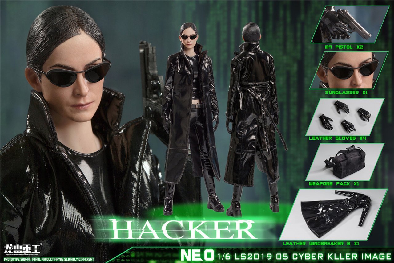 Figura Cyber Killer Deluxe marca LongShanJinShu LS2019-05 escala 1/6