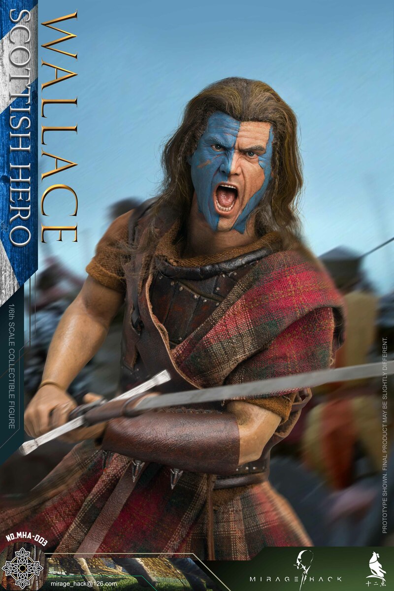 Preventa Figura Scottish Hero marca Mirage Hack MHA-003 escala 1/6