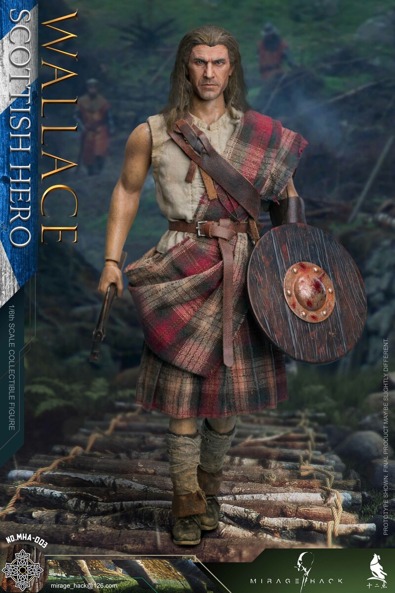 Preventa Figura Scottish Hero marca Mirage Hack MHA-003 escala 1/6