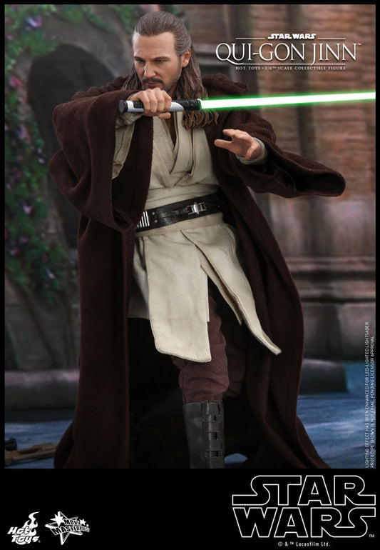 Pedido Figura Qui-Gon Jinn - Star Wars EP. I The Phantom Menace marca Hot Toys MMS525 escala 1/6