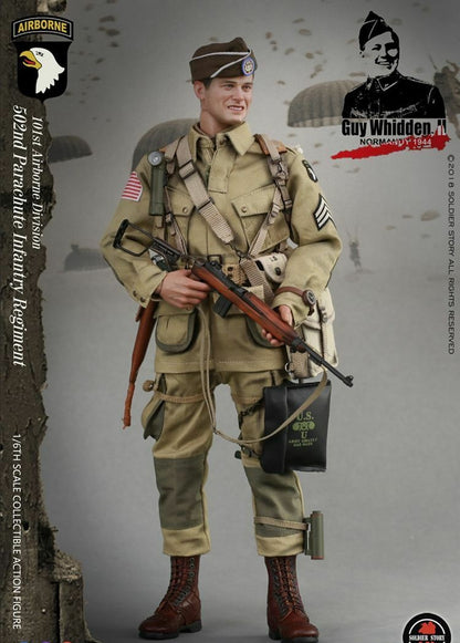 Pedido Figura WWII 101st Airborne Division “Guy Whidden, II” marca Soldier Story escala 1/6