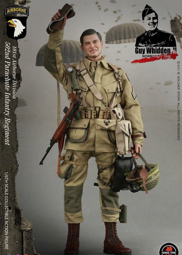 Pedido Figura WWII 101st Airborne Division “Guy Whidden, II” marca Soldier Story escala 1/6