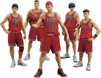 Pedido Estatuas One and Only Shohoku Starting Member Set - SLAM DUNK marca M.I.C sin escala