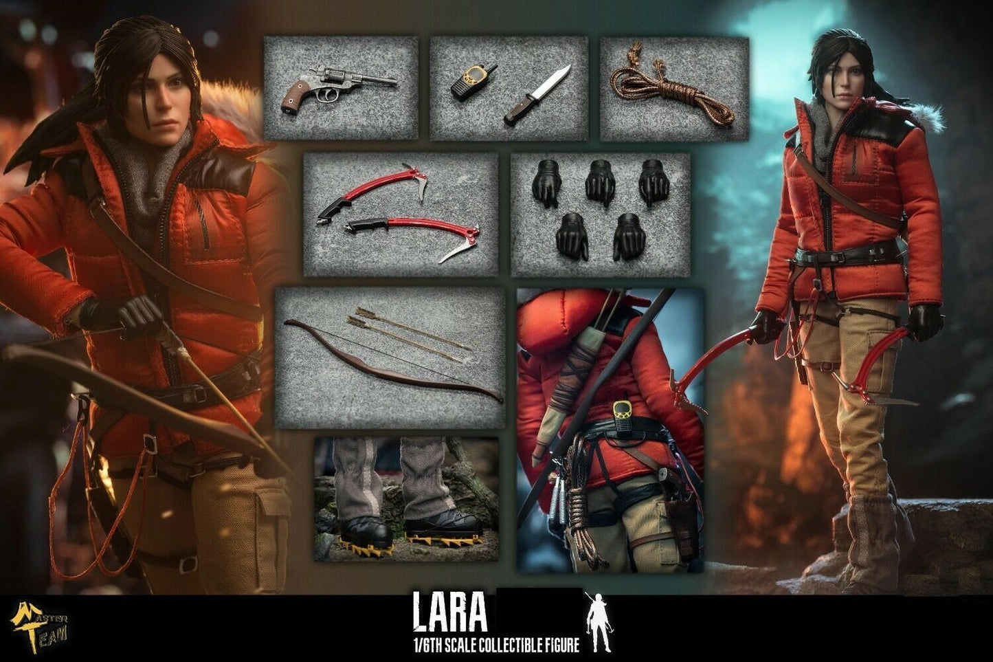 Pedido Figura Lara Snow suit marca Master Team MT010 escala 1/6