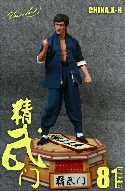 [PEDIDO] Estatua Bruce Lee 81th Anniversary - Fist of Fury CX-H 04 marca CHINA.X-H escala de arte 1/6