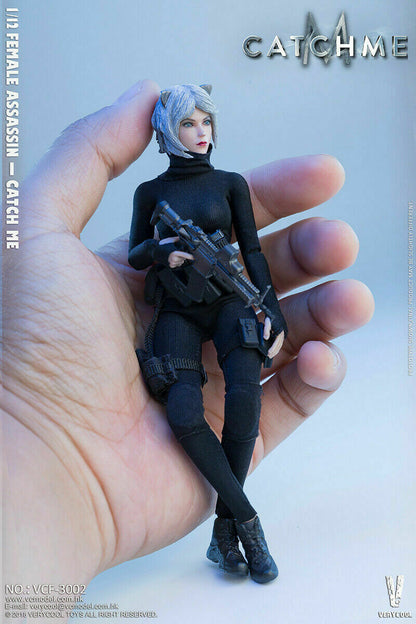 Pedido Figura Female Assassin "Catch Me" - Palm Treasure Series marca Verycool VCF-3002 escala pequeña 1/12
