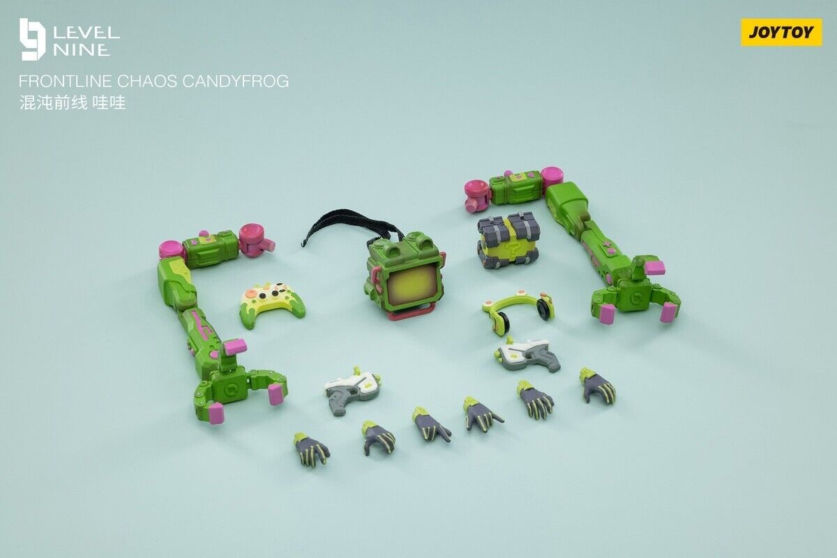 Pedido Figura Candyfrog Hacker - Frontline Chaos marca JOYTOY JT3358 escala pequeña 1/12