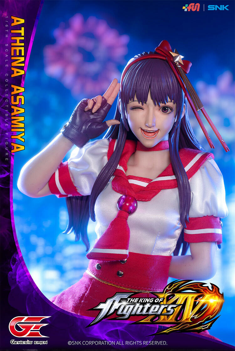 Pedido Figura Athena Asamiya - SNK King of Fighters XIV marca Emen Genesis KOF-AT01 escala 1/6
