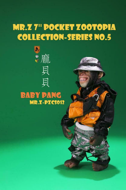 Pedido Figuras Baby Pang - Pocket Zootopia Series No.5 marca Mr. Z PZCS012 escala pequeña 7 pulgadas