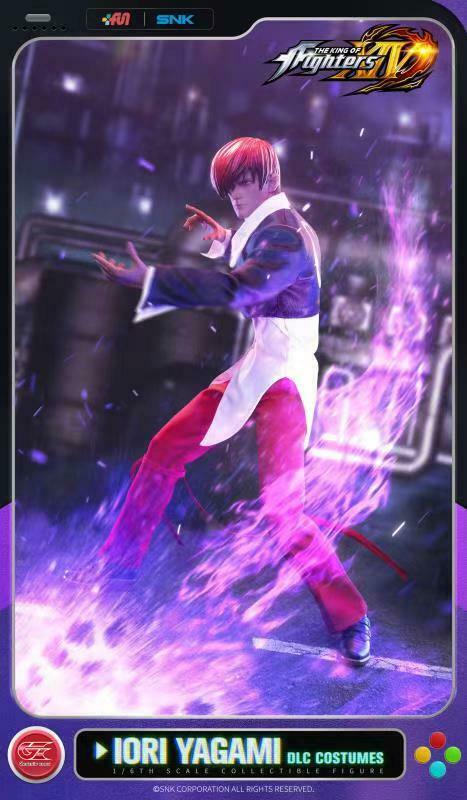 Preventa Figura Iori Yagami DLC Costumes - SNK King of Fighters XIV marca Emen Genesis KOF-IR02 escala 1/6
