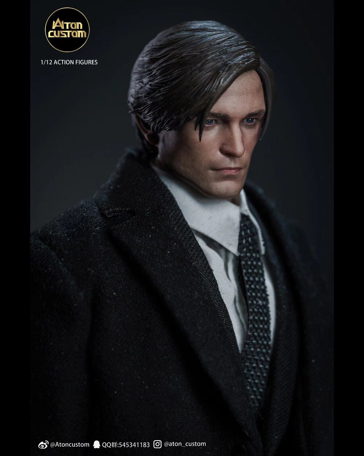 Pedido Figura Dark Gentleman marca Aton Custom escala pequeña 1/12