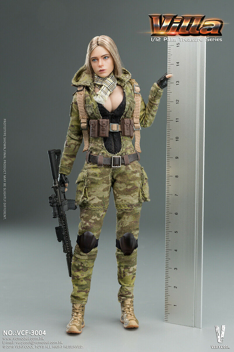 Pedido Figura MC Camouflage Soldier Villa marca Verycool VCF-3004 escala pequeña 1/12
