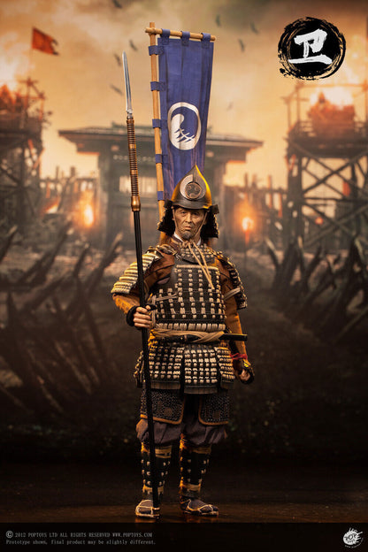 Pedido Figura Ashigaru Trio Second Bomb Wei Ashigaru marca Poptoys EX045 escala 1/6