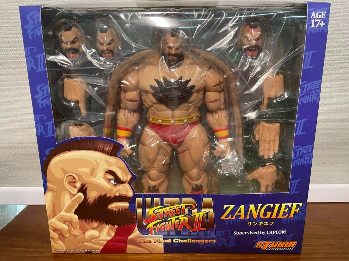 Pedido Figura Zangief - Ultra Street Fighter II : The Final Challengers marca Storm Collectibles escala pequeña 1/12